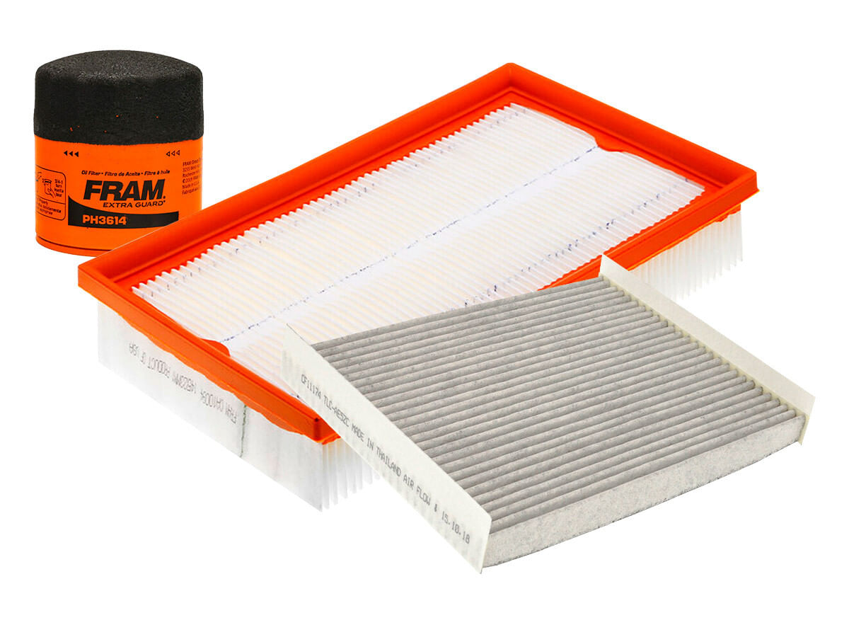 Kit De Filtro De Aire, Filtro De Aceite Y Filtro De Cabina (3 Piezas)