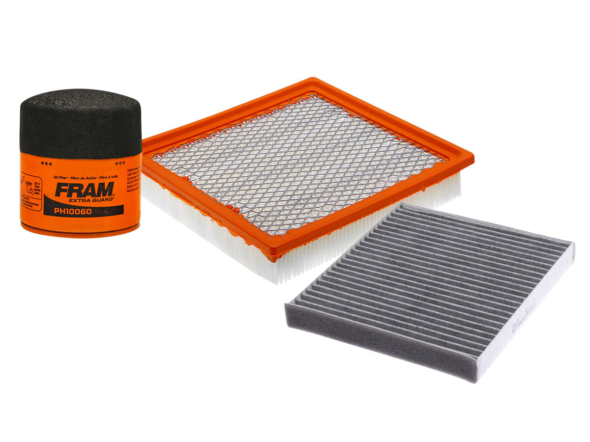 Kit De Filtro De Aire, Filtro De Aceite Y Filtro De Cabina (3 Piezas)