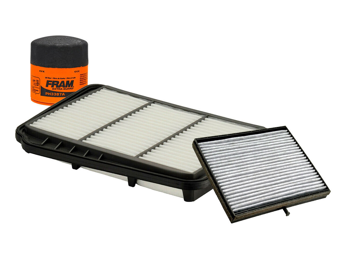 Kit De Filtro De Aire, Filtro De Aceite Y Filtro De Cabina (3 Piezas)