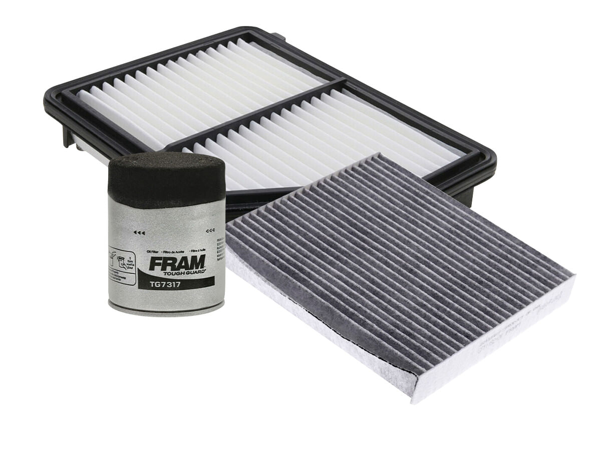 Kit De Filtro De Aire, Filtro De Aceite Y Filtro De Cabina (3 Piezas)