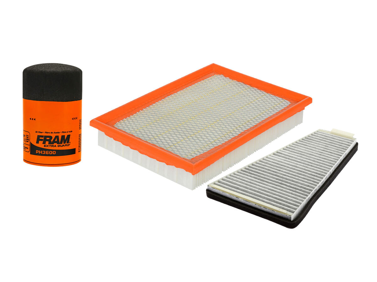 Kit De Filtro De Aire, Filtro De Aceite Y Filtro De Cabina (3 Piezas)
