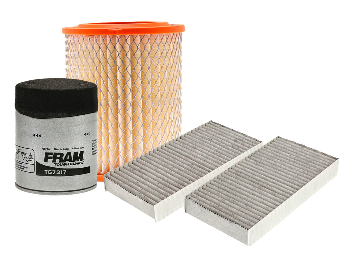 Kit De Filtro De Aire, Filtro De Aceite Y Filtro De Cabina (3 Piezas)