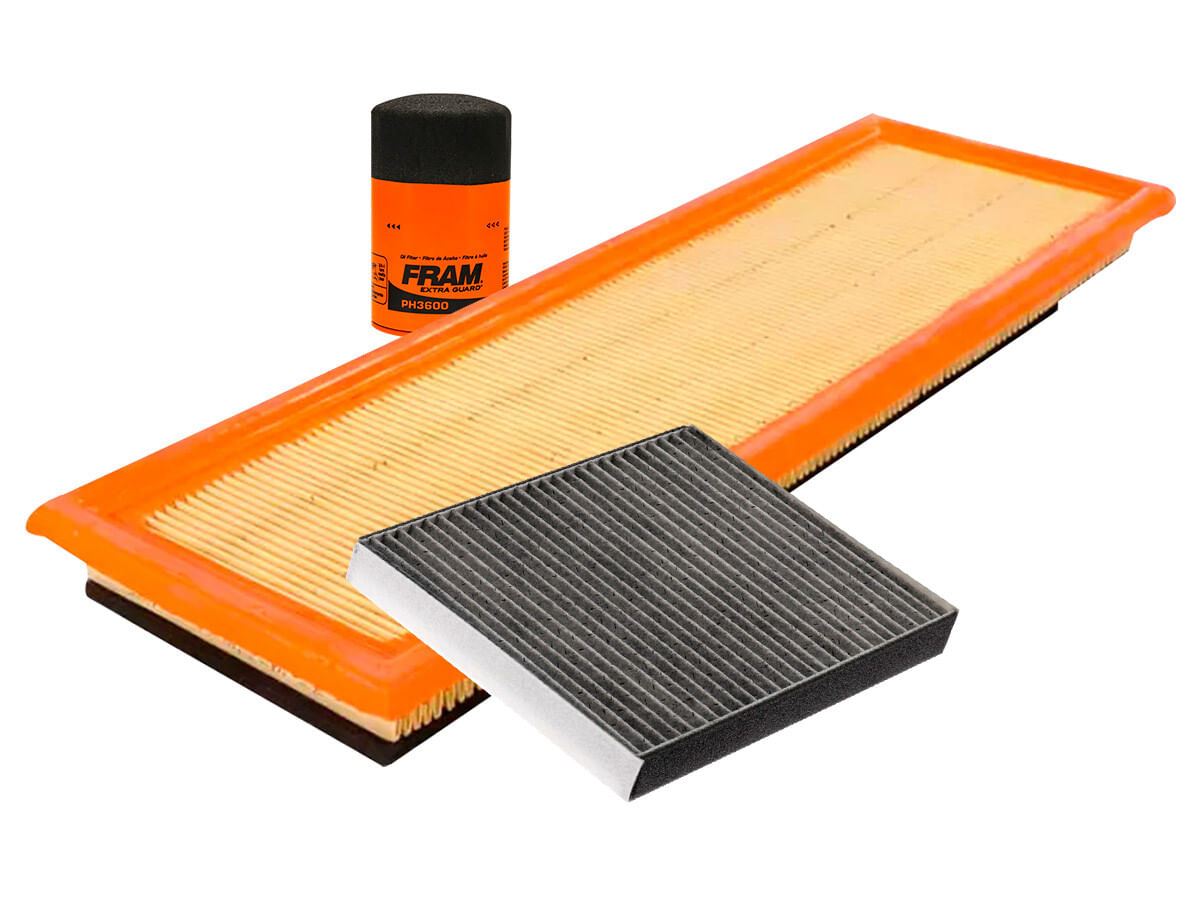 Kit De Filtro De Aire, Filtro De Aceite Y Filtro De Cabina (3 Piezas)