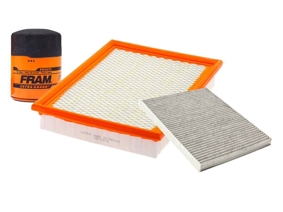 Kit De Filtro De Aire, Filtro De Aceite Y Filtro De Cabina (3 Piezas)