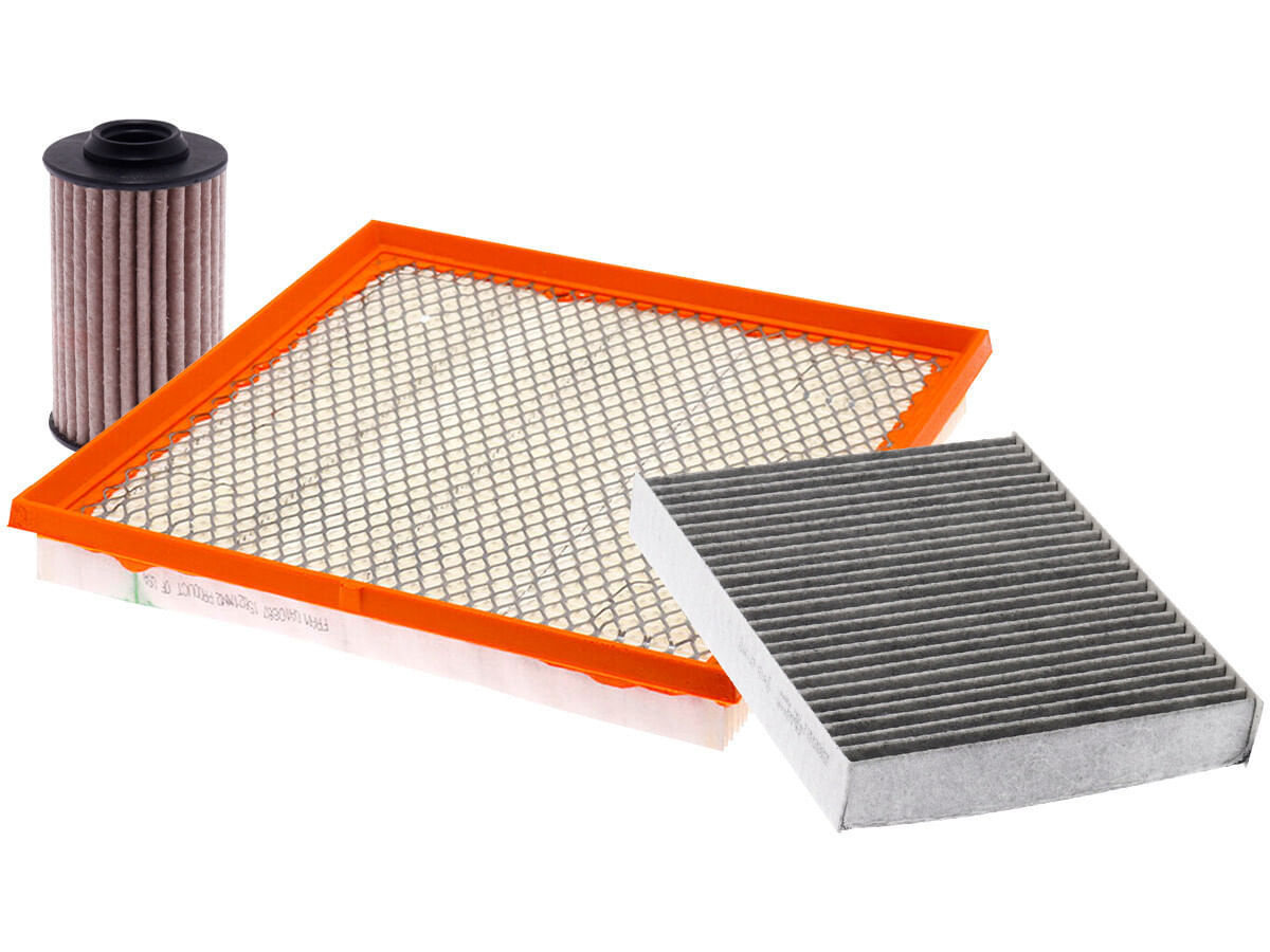 Kit De Filtro De Aire, Filtro De Aceite Sintético Y Filtro De Cabina (3 Piezas)