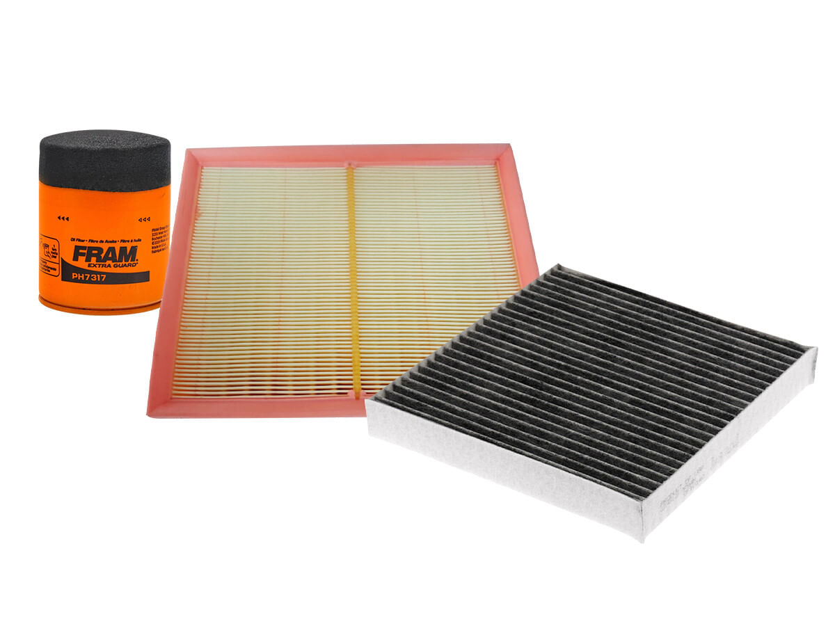 Kit De Filtro De Aire, Filtro De Aceite Y Filtro De Cabina (3 Piezas)