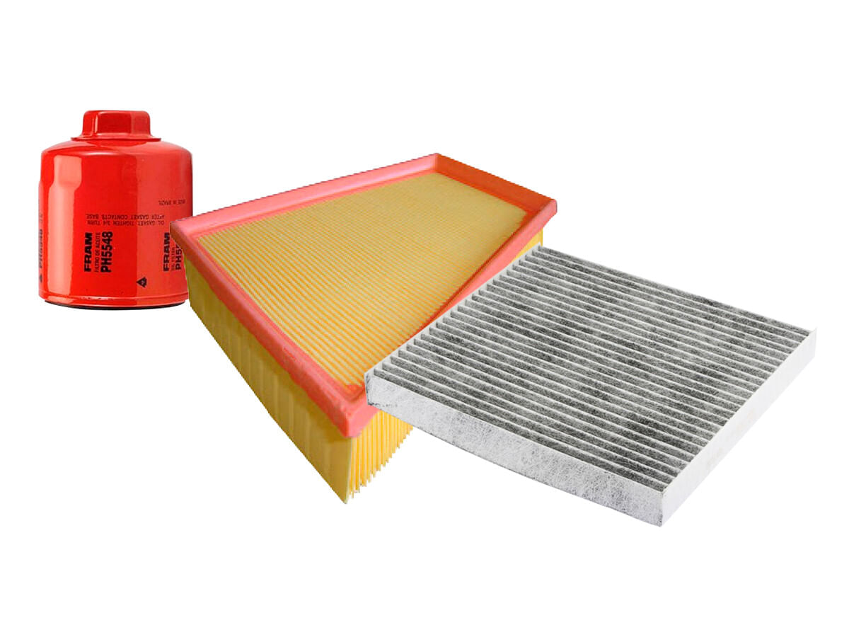 Kit De Filtro De Aire, Filtro De Aceite Y Filtro De Cabina (3 Piezas)