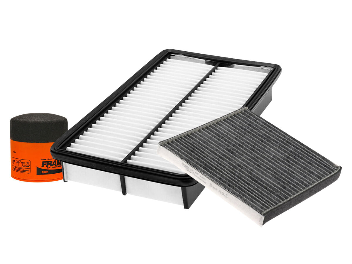 Kit De Filtro De Aire, Filtro De Aceite Y Filtro De Cabina (3 Piezas)