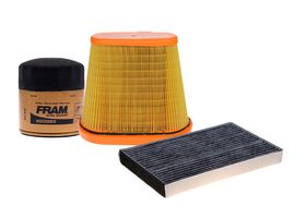 Kit De Filtro De Aire, Filtro De Aceite Sintético Y Filtro De Cabina (3 Piezas)