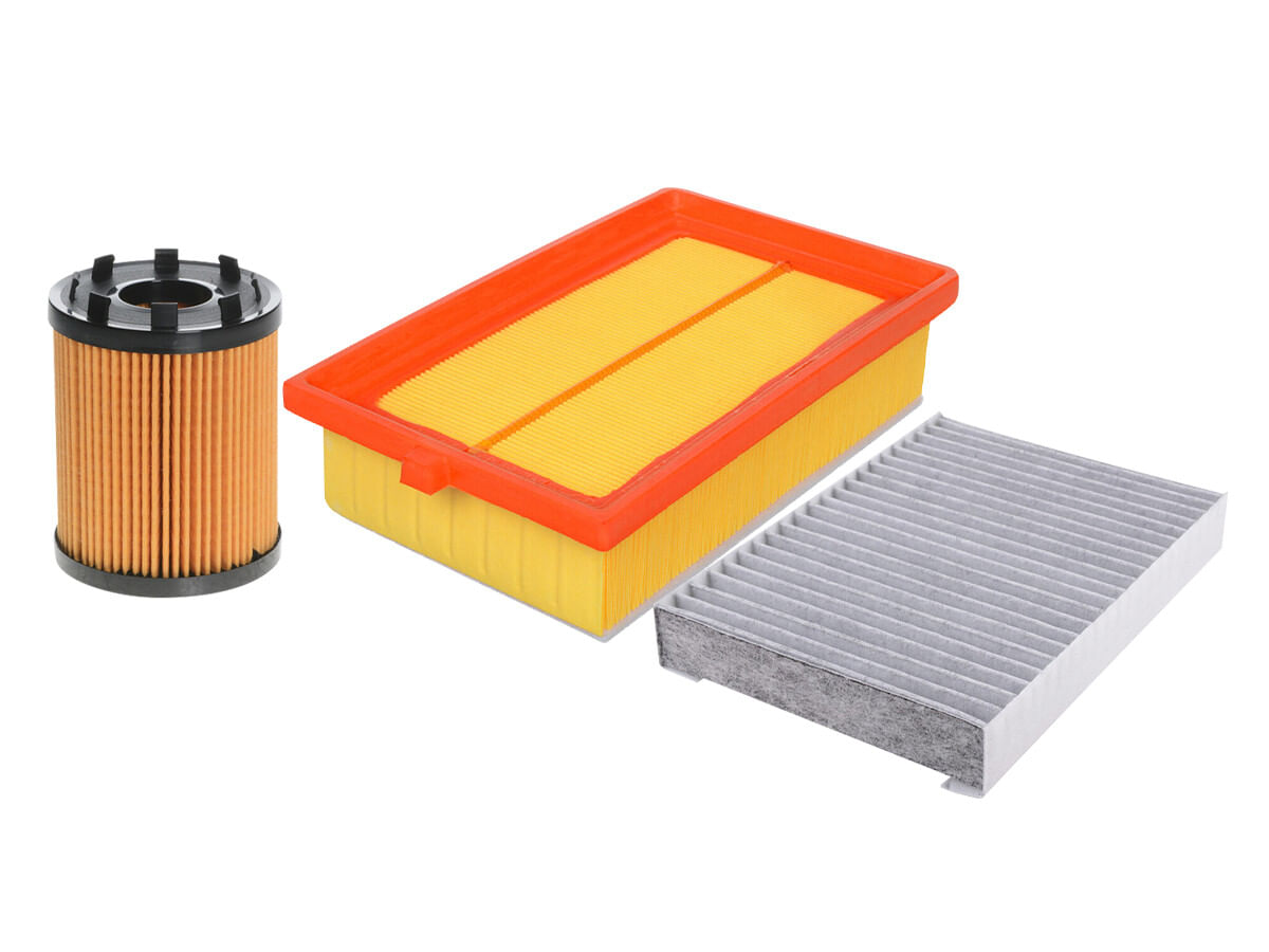 Kit De Filtro De Aire, Filtro De Aceite Y Filtro De Cabina (3 Piezas)