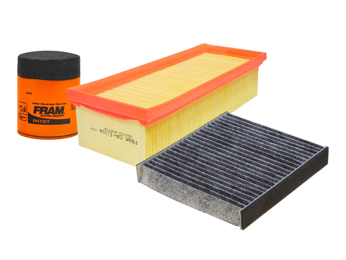 Kit De Filtro De Aire, Filtro De Aceite Y Filtro De Cabina (3 Piezas)