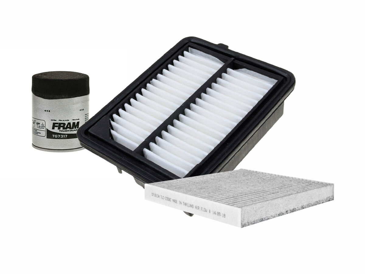 Kit De Filtro De Aire, Filtro De Aceite Y Filtro De Cabina (3 Piezas)