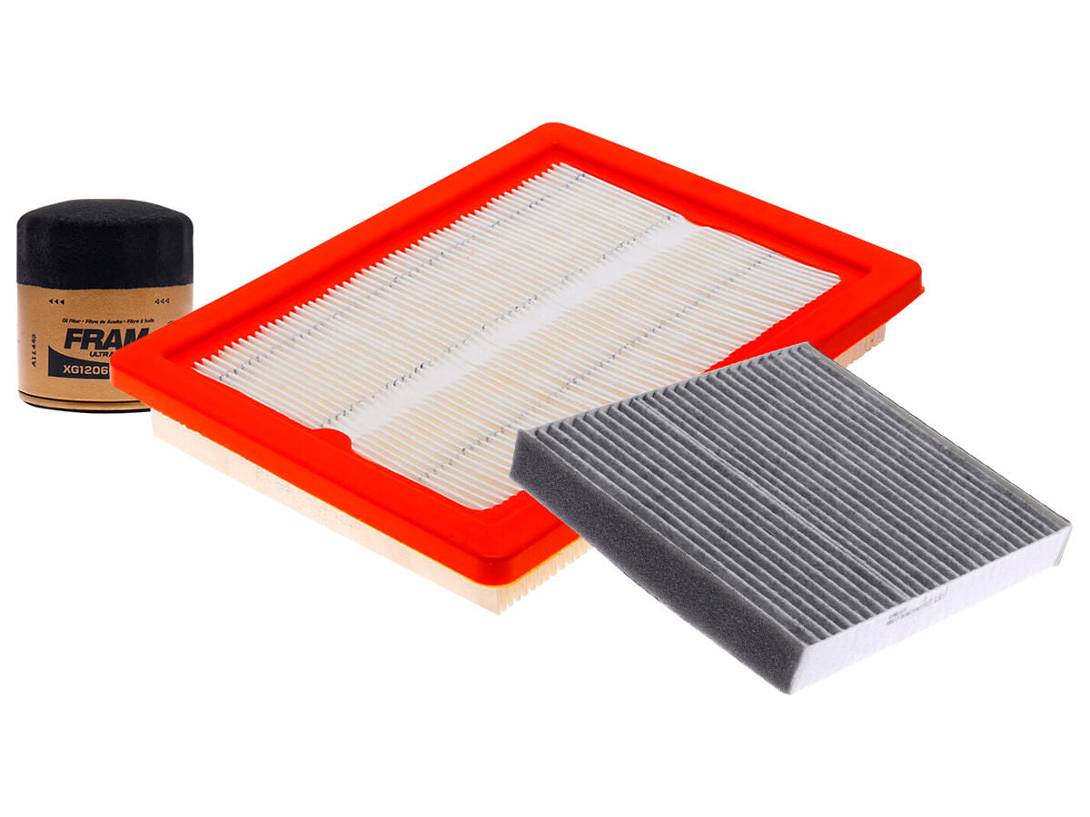 Kit De Filtro De Aire, Filtro De Aceite Sintético Y Filtro De Cabina (3 Piezas)