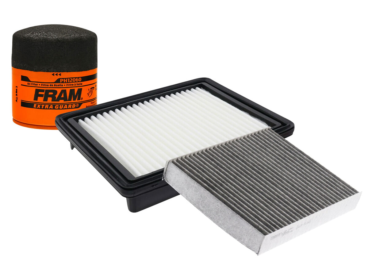 Kit De Filtro De Aire, Filtro De Aceite Y Filtro De Cabina (3 Piezas)