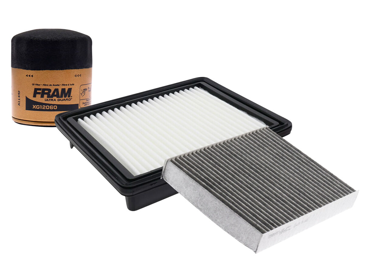 Kit De Filtro De Aire, Filtro De Aceite Sintético Y Filtro De Cabina (3 Piezas)
