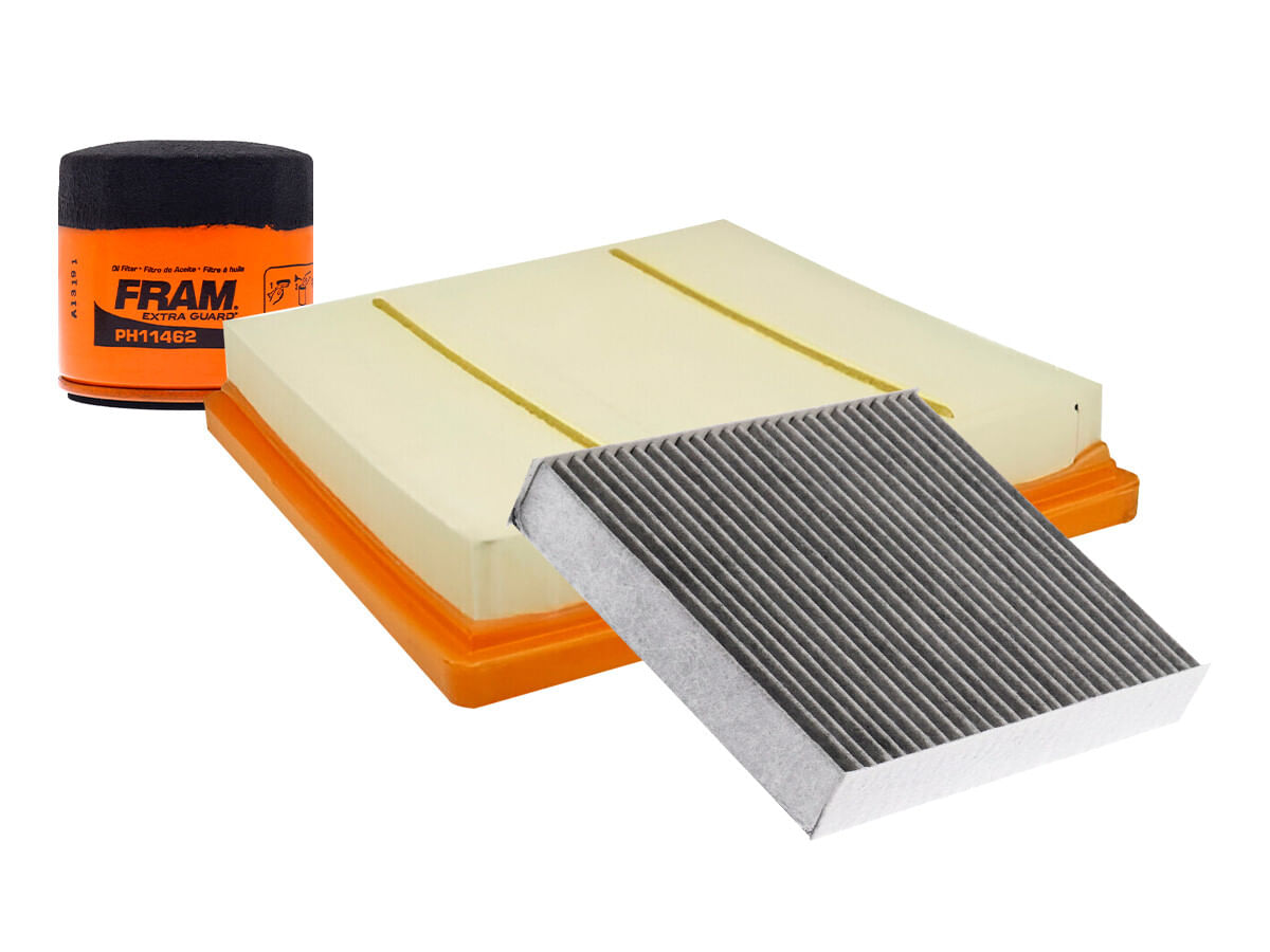 Kit De Filtro De Aire, Filtro De Aceite Y Filtro De Cabina (3 Piezas)