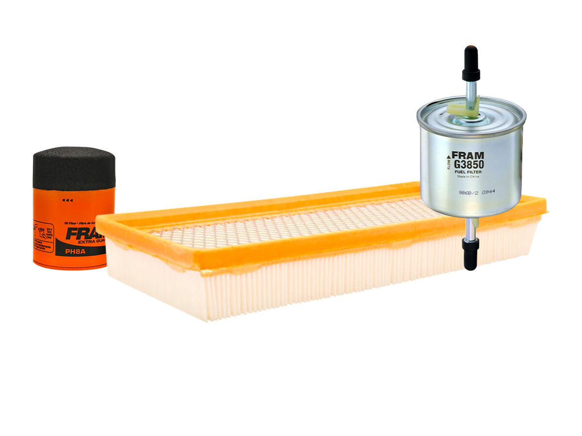 Kit De Filtro De Aire, Filtro De Aceite Y Filtro De Combustible (3 Piezas)