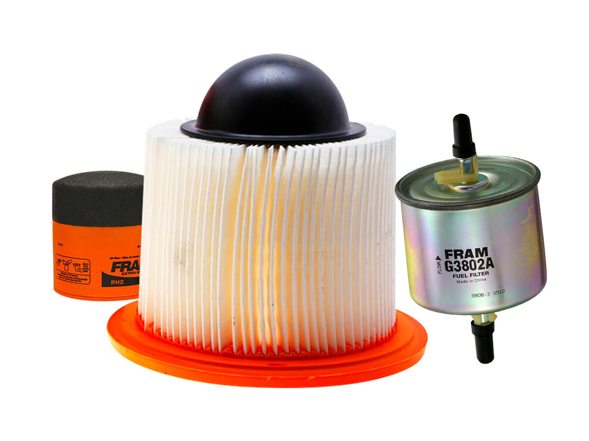 Kit De Filtro De Aire, Filtro De Aceite Y Filtro De Combustible (3 Piezas)