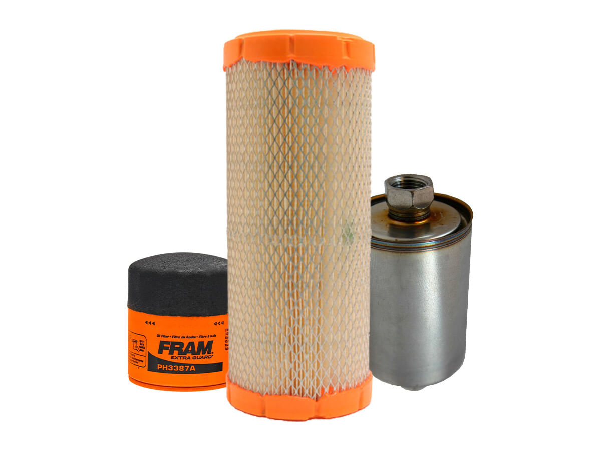 Kit De Filtro De Aire, Filtro De Aceite Y Filtro De Combustible (3 Piezas)