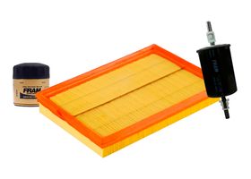 Kit De Filtro De Aire, Filtro De Aceite Sintético Y Filtro De Combustible (3 Piezas)