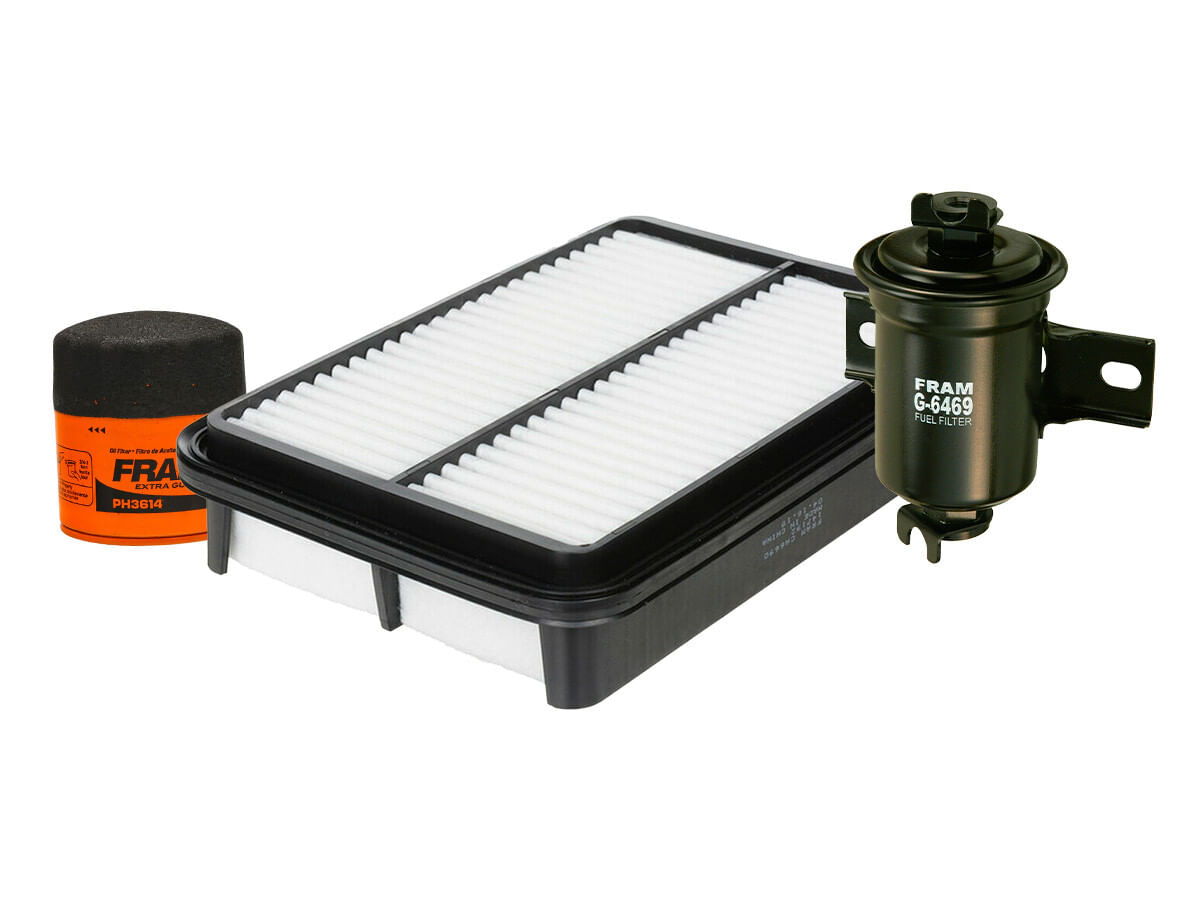 Kit De Filtro De Aire, Filtro De Aceite Y Filtro De Combustible (3 Piezas)