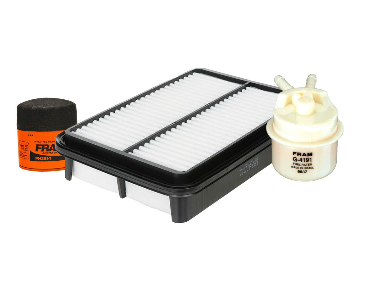 Kit De Filtro De Aire, Filtro De Aceite Y Filtro De Combustible (3 Piezas)