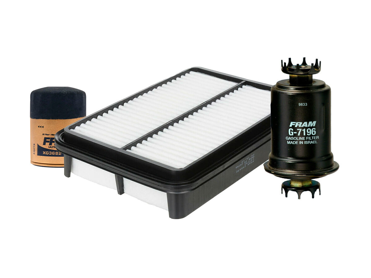 Kit De Filtro De Aire, Filtro De Aceite Sintético Y Filtro De Combustible (3 Piezas)