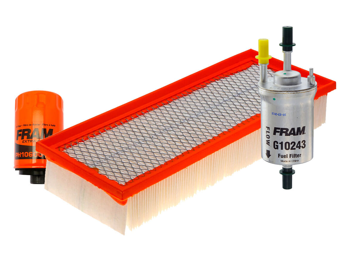 Kit De Filtro De Aire, Filtro De Aceite Y Filtro De Combustible (3 Piezas)