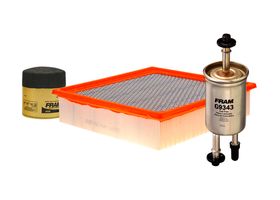 Kit De Filtro De Aire, Filtro De Aceite Sintético Y Filtro De Combustible (3 Piezas)