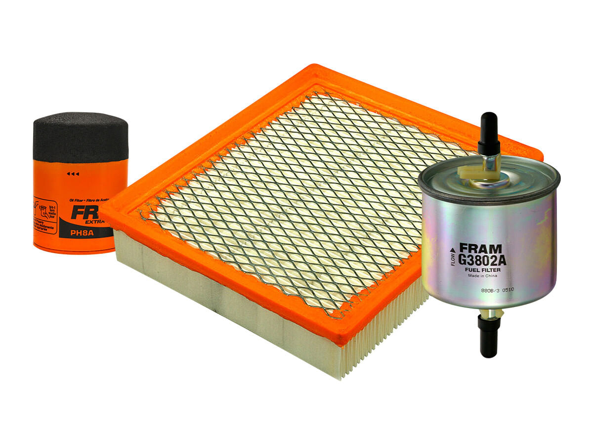Kit De Filtro De Aire, Filtro De Aceite Y Filtro De Combustible (3 Piezas)