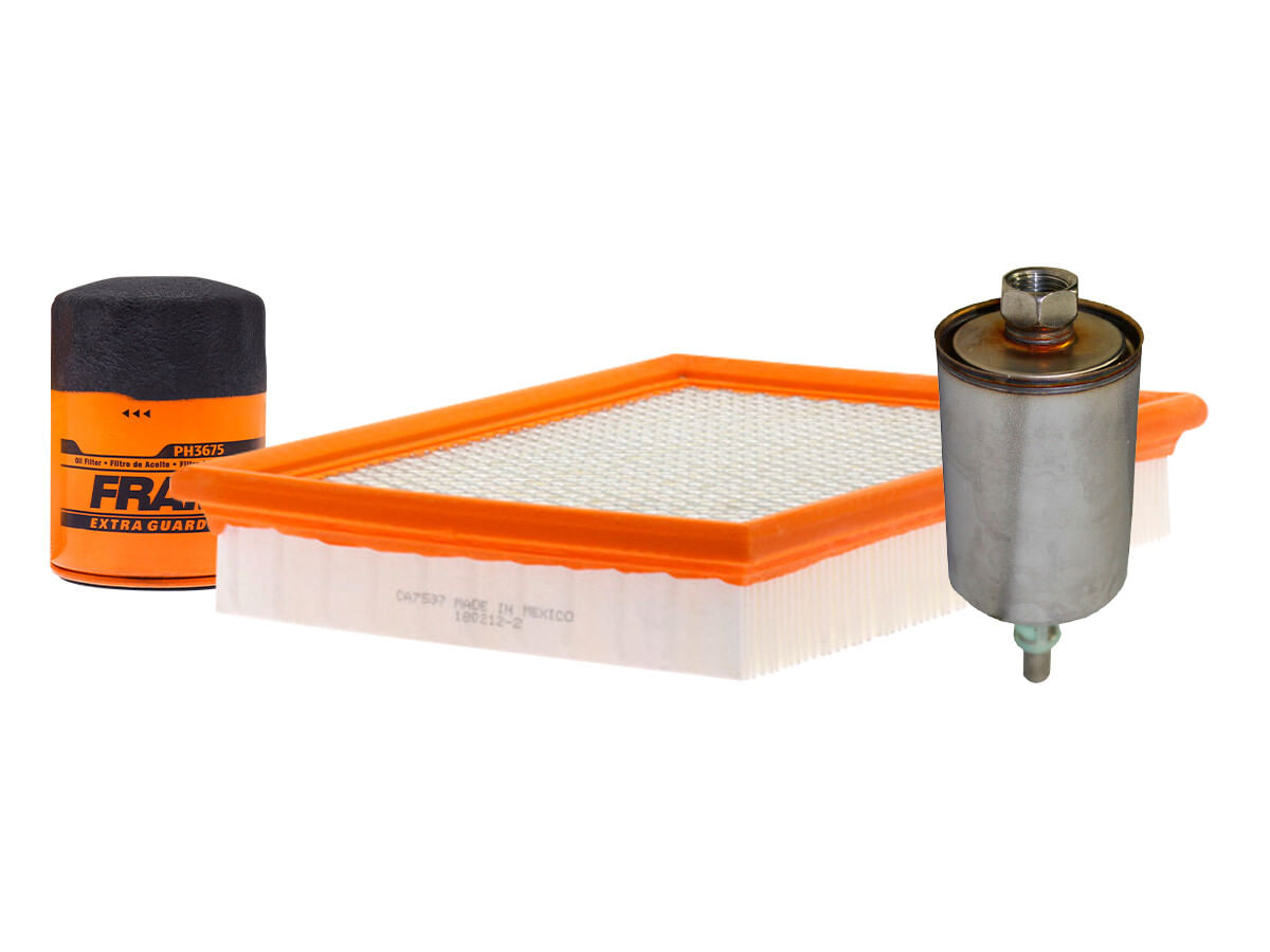 Kit De Filtro De Aire, Filtro De Aceite Y Filtro De Combustible (3 Piezas)