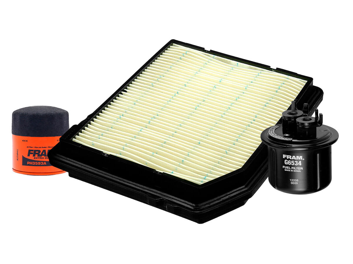 Kit De Filtro De Aire, Filtro De Aceite Y Filtro De Combustible (3 Piezas)