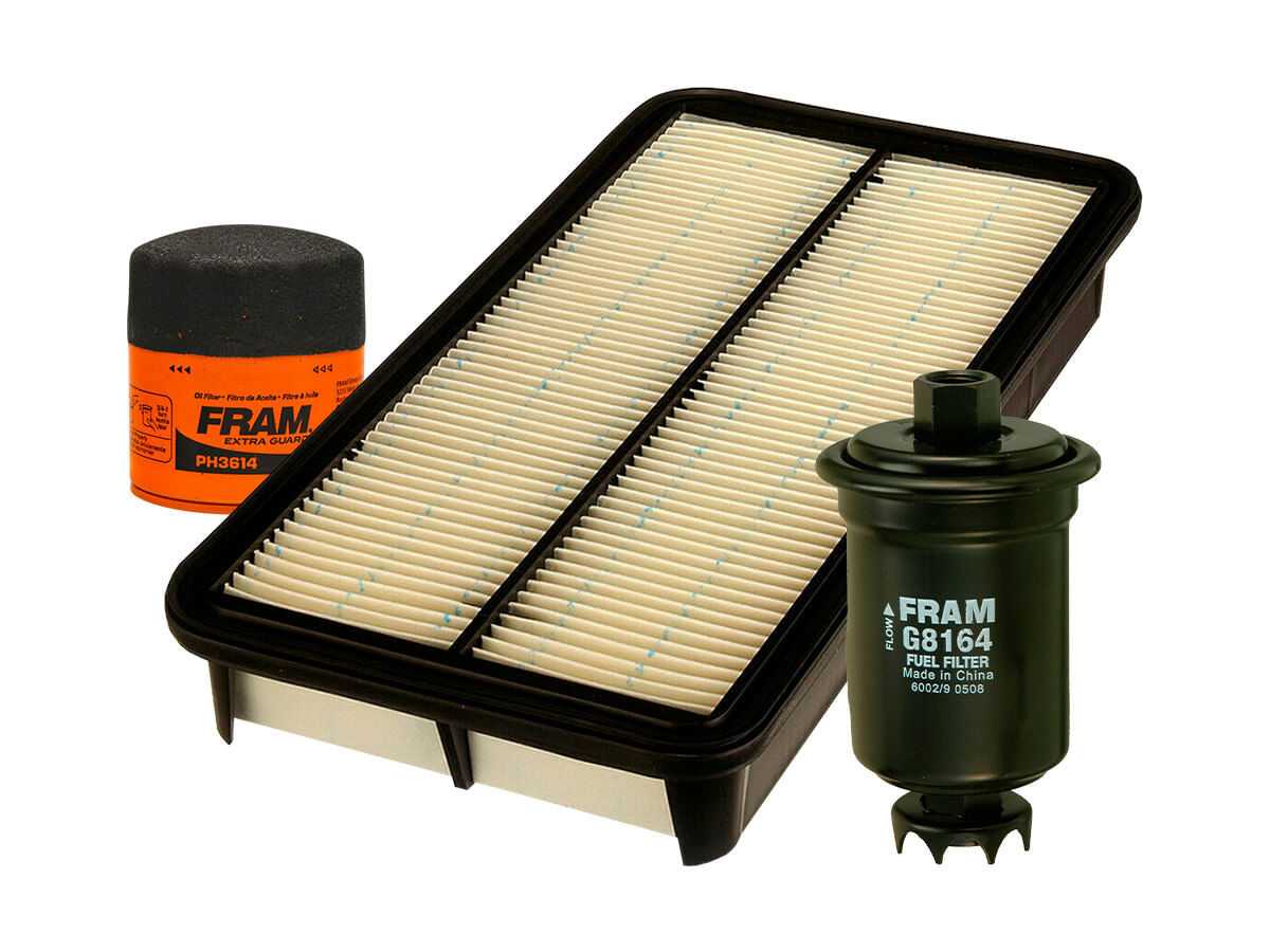 Kit De Filtro De Aire, Filtro De Aceite Y Filtro De Combustible (3 Piezas)