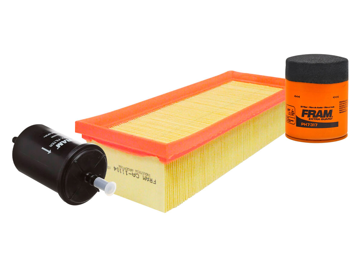 Kit De Filtro De Aire, Filtro De Aceite Y Filtro De Combustible (3 Piezas)