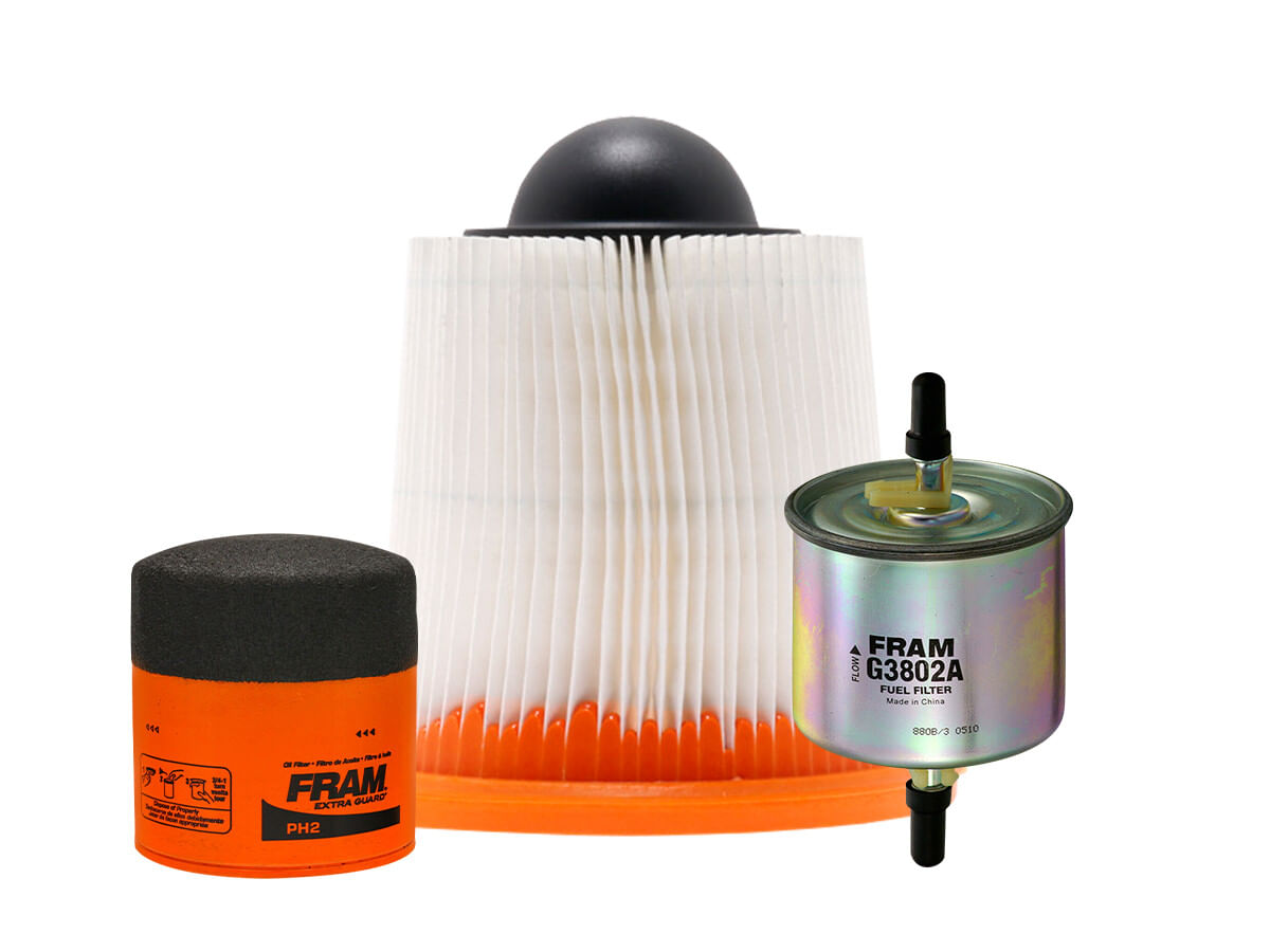 Kit De Filtro De Aire, Filtro De Aceite Y Filtro De Combustible (3 Piezas)