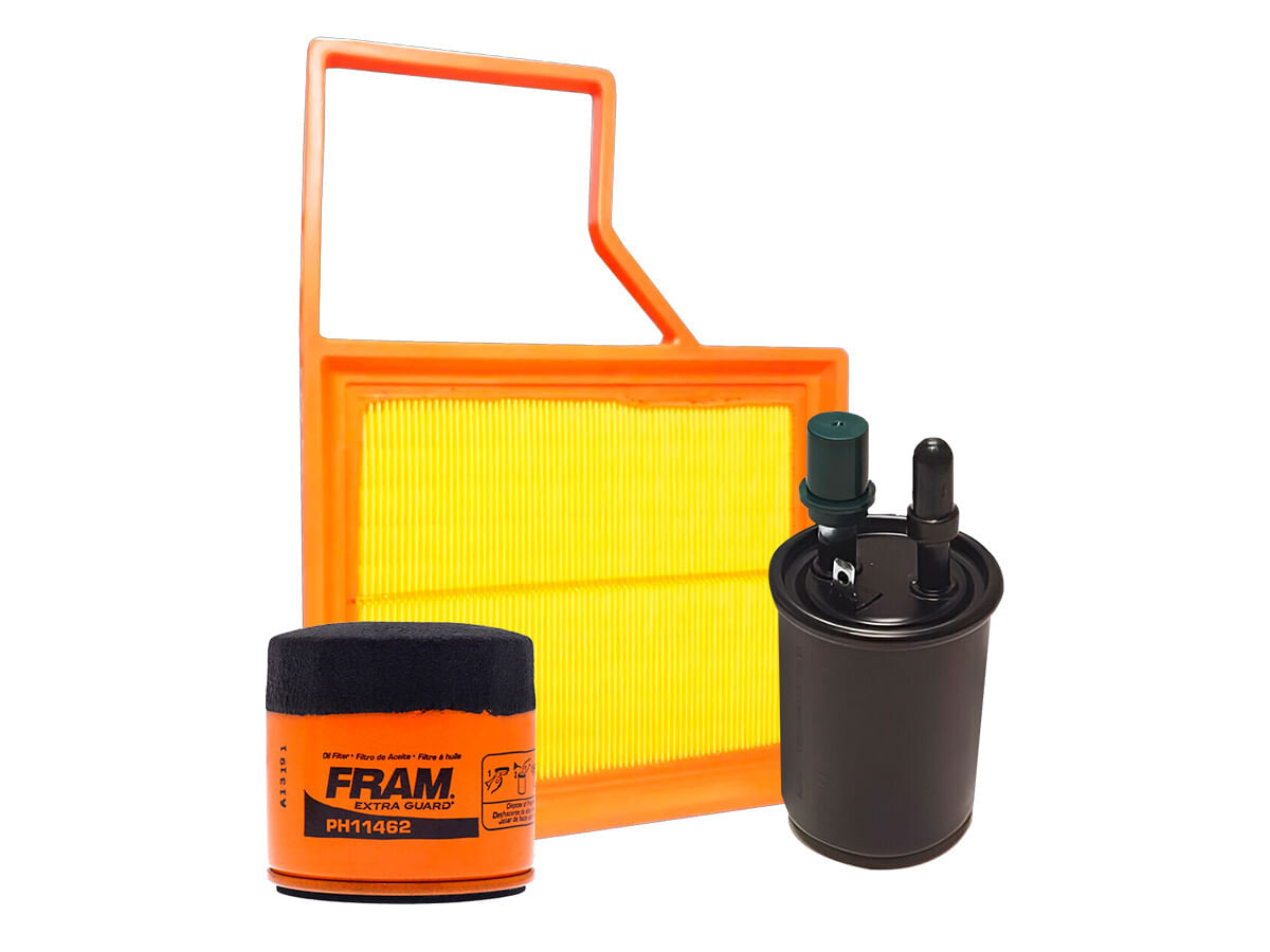 Kit De Filtro De Aire, Filtro De Aceite Y Filtro De Combustible (3 Piezas)