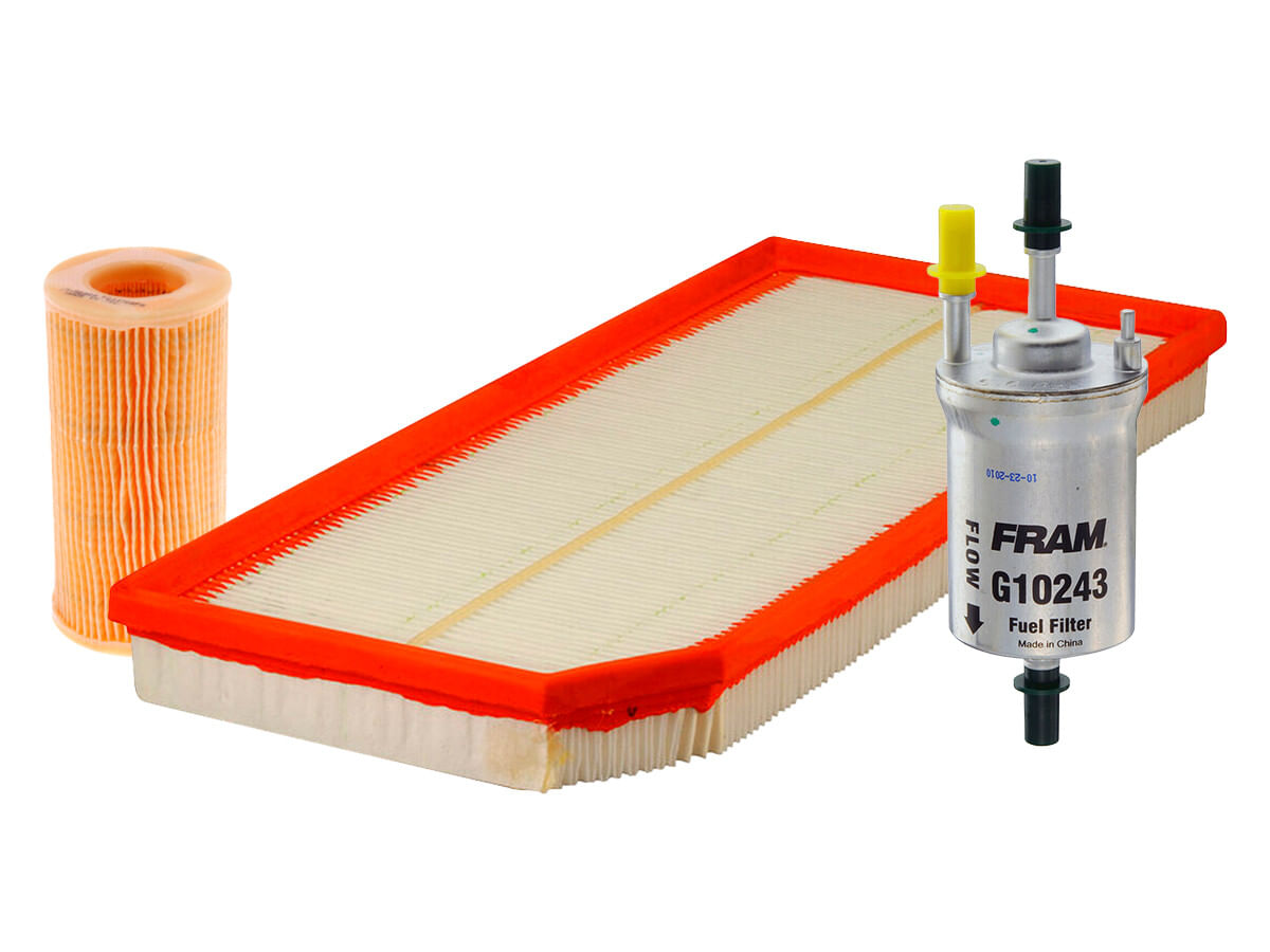 Kit De Filtro De Aire, Filtro De Aceite Y Filtro De Combustible (3 Piezas)