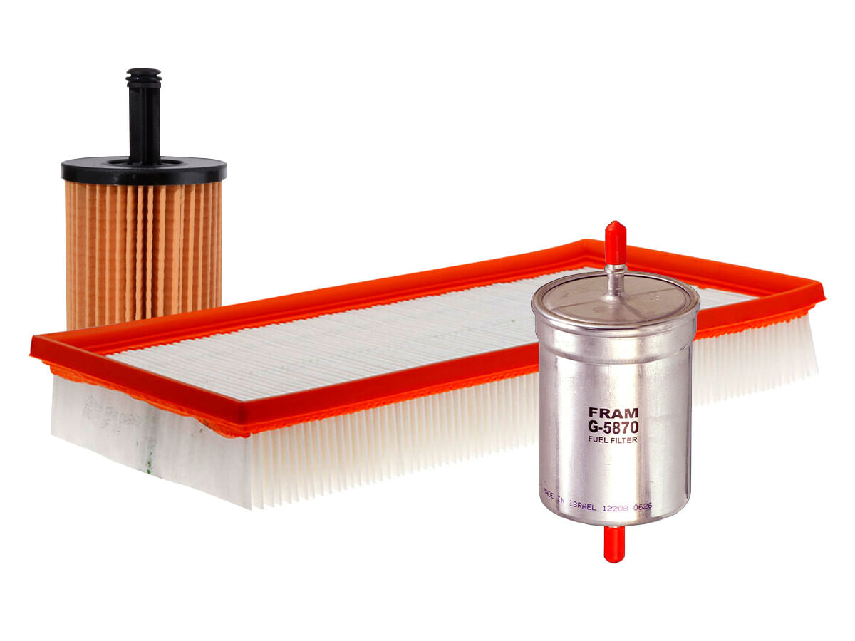 Kit De Filtro De Aire, Filtro De Aceite Y Filtro De Combustible (3 Piezas)