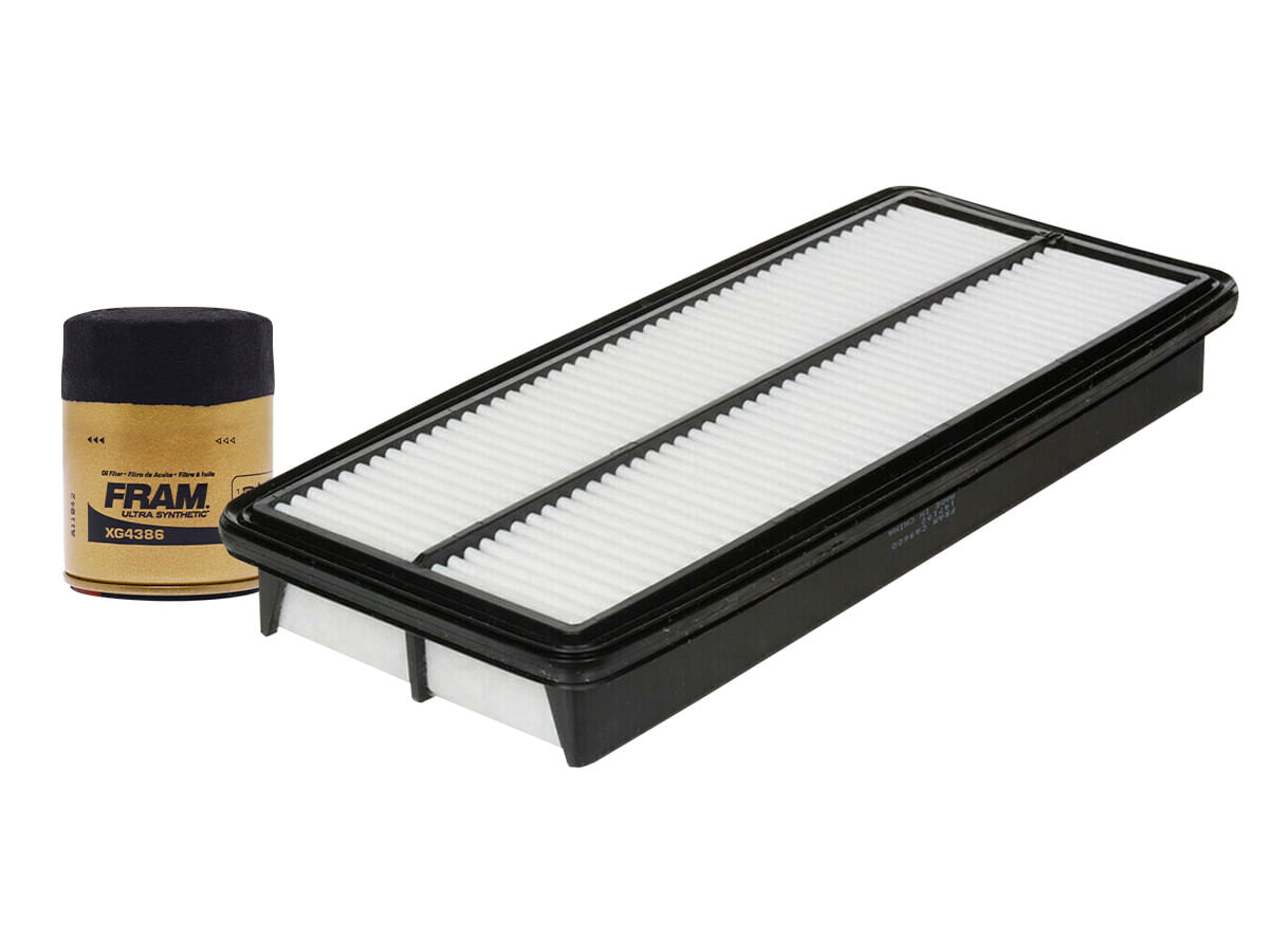 Kit De Filtro De Aire Y Filtro De Aceite Sintético (2 Piezas)