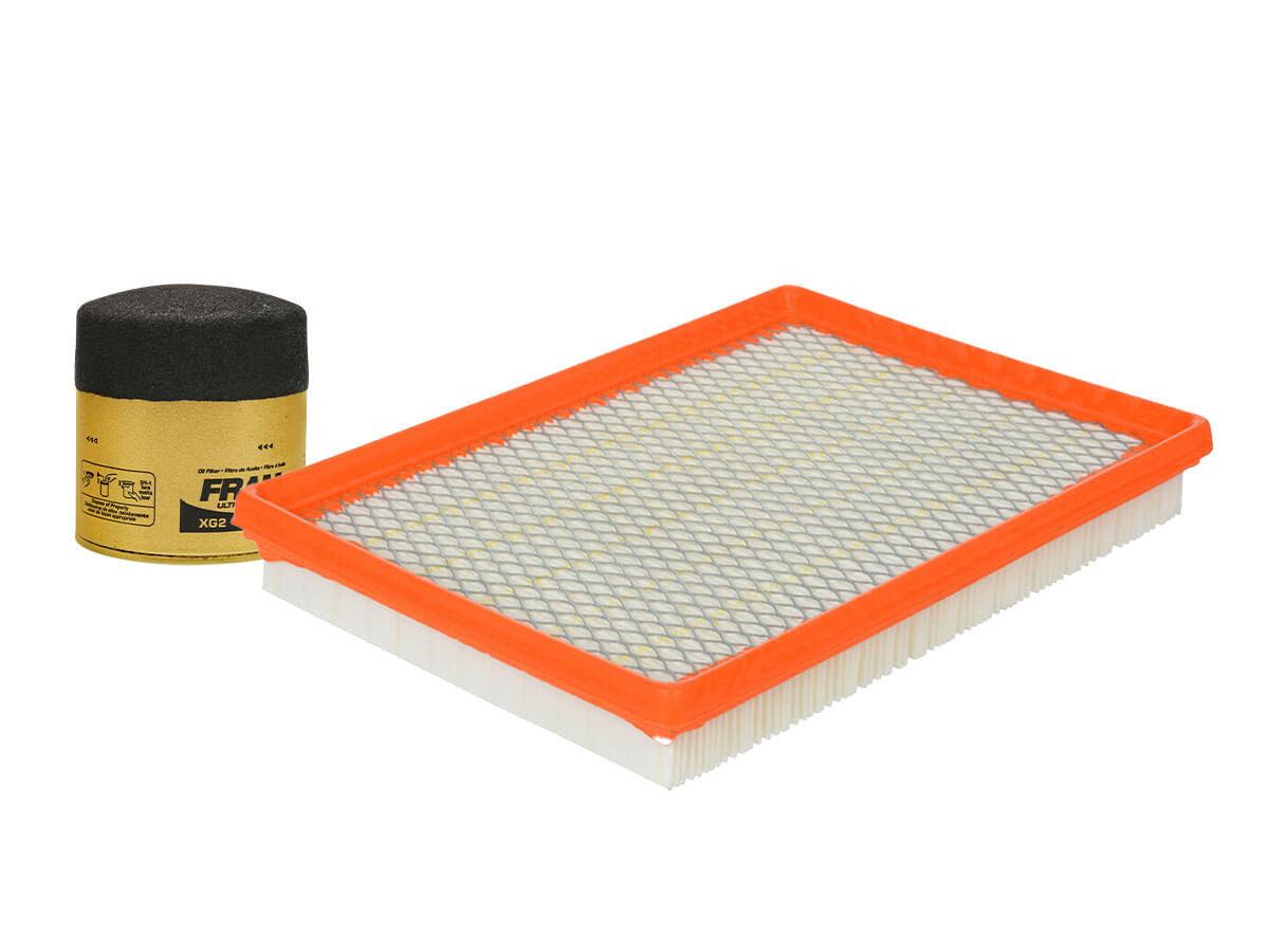 Kit De Filtro De Aire Y Filtro De Aceite Sintético (2 Piezas)