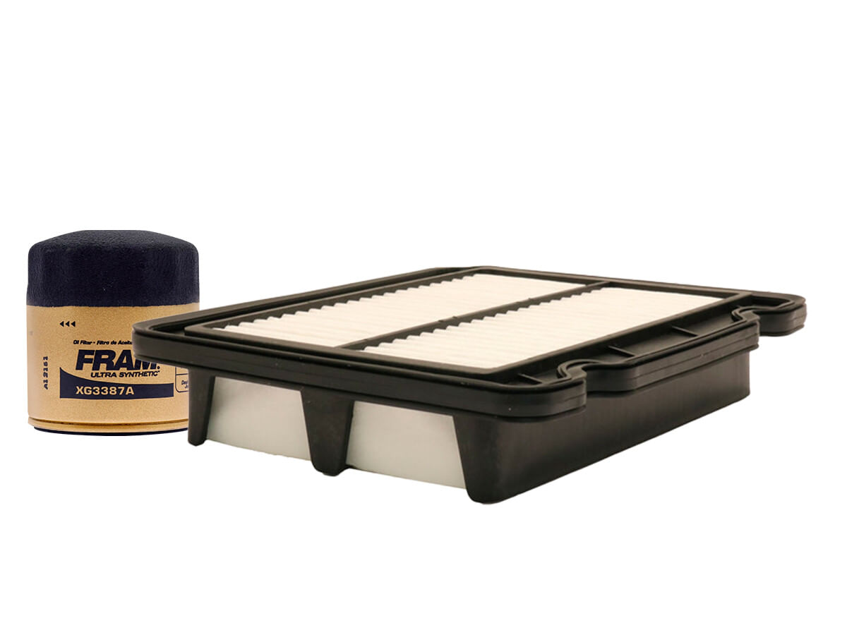 Kit De Filtro De Aire Y Filtro De Aceite Sintético (2 Piezas)