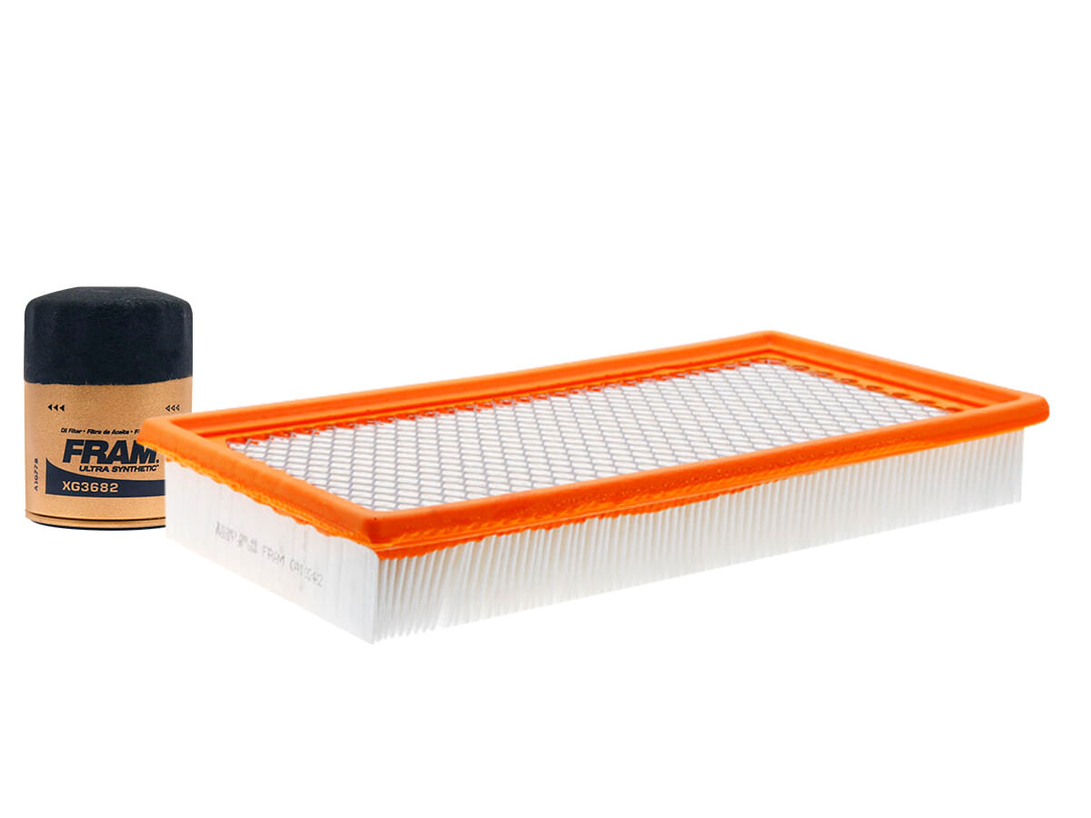 Kit De Filtro De Aire Y Filtro De Aceite Sintético (2 Piezas)