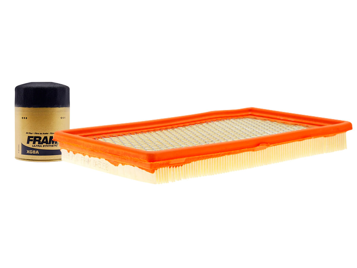 Kit De Filtro De Aire Y Filtro De Aceite Sintético (2 Piezas)