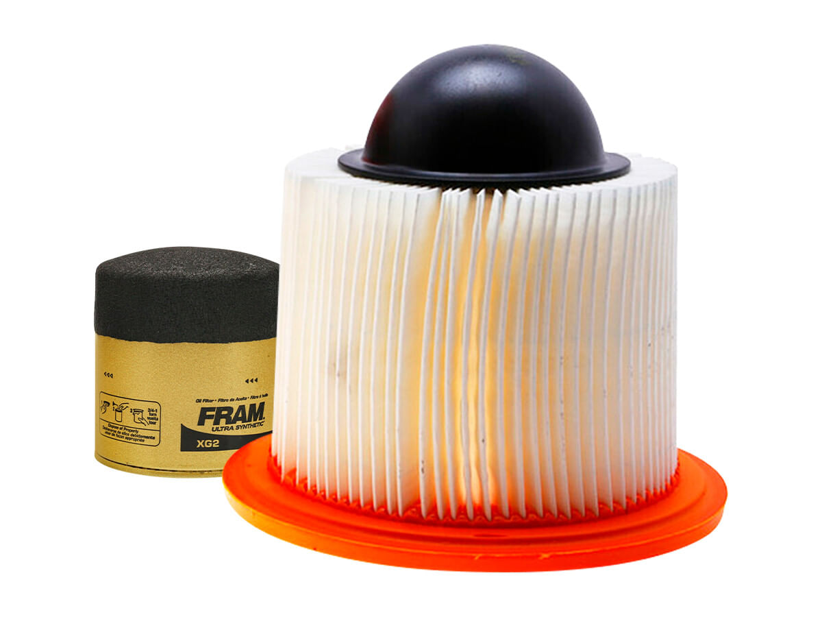 Kit De Filtro De Aire Y Filtro De Aceite Sintético (2 Piezas)