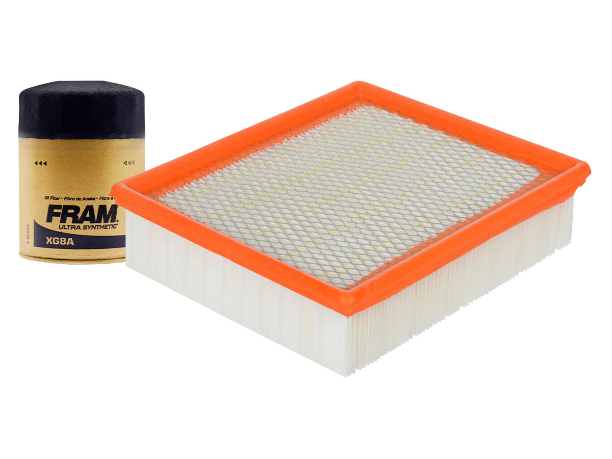 Kit De Filtro De Aire Y Filtro De Aceite Sintético (2 Piezas)