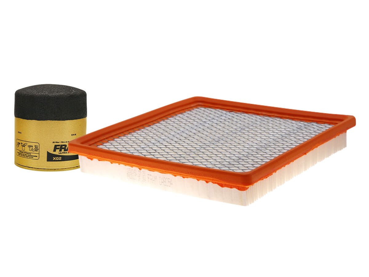 Kit De Filtro De Aire Y Filtro De Aceite Sintético (2 Piezas)