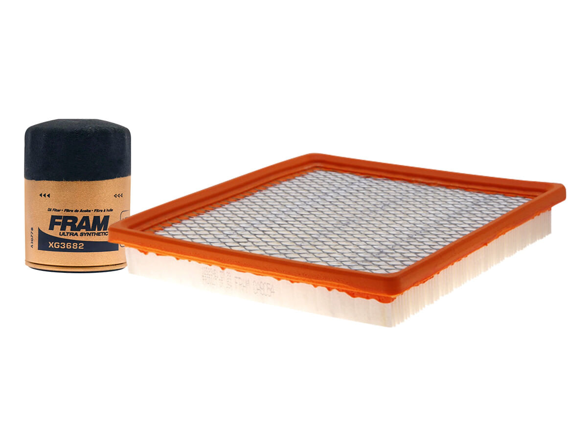 Kit De Filtro De Aire Y Filtro De Aceite Sintético (2 Piezas)