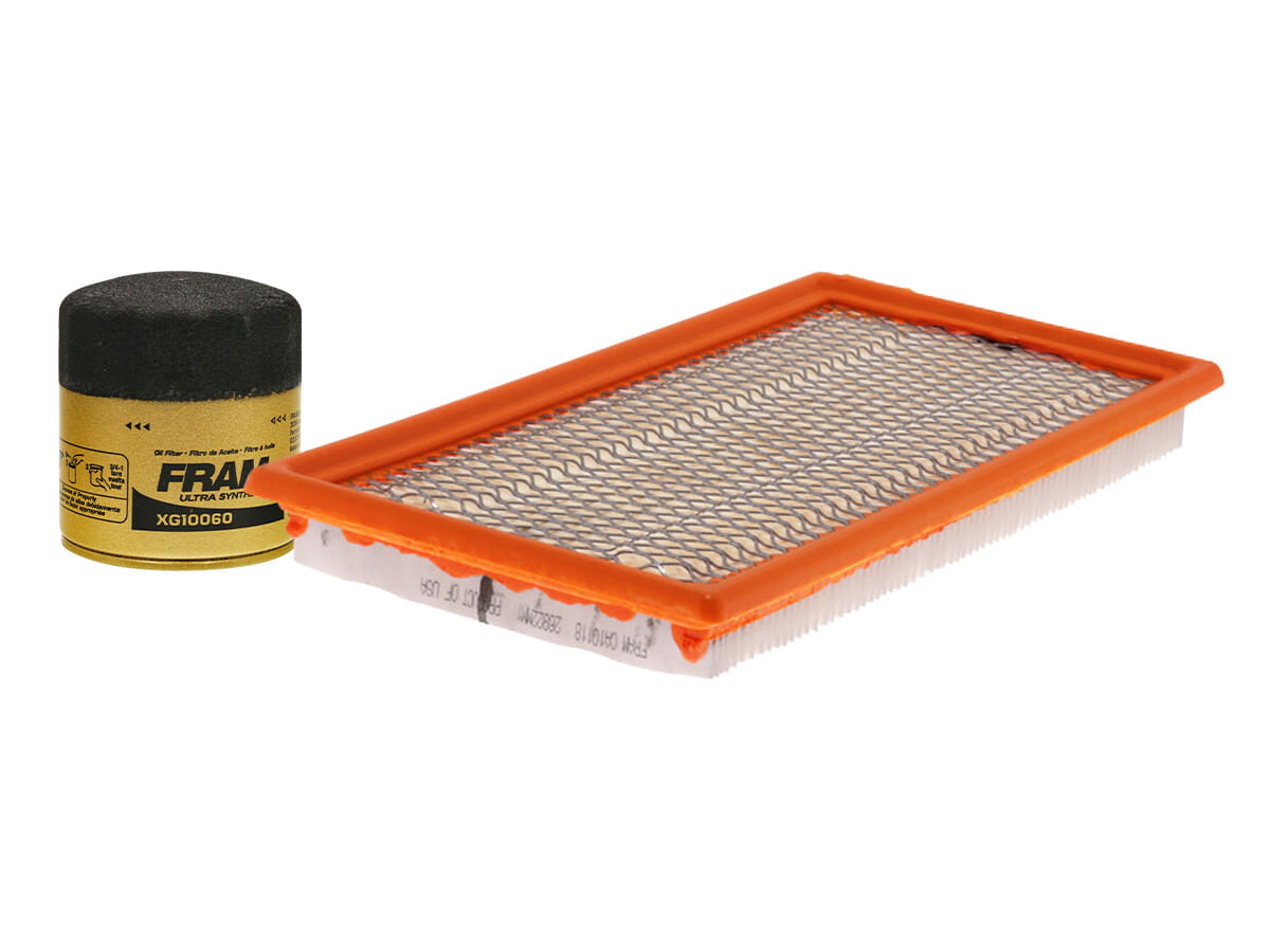 Kit De Filtro De Aire Y Filtro De Aceite Sintético (2 Piezas)