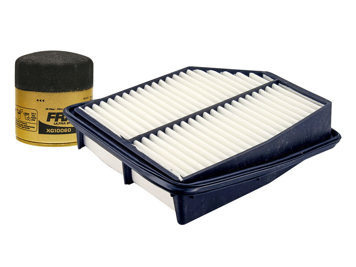 Kit De Filtro De Aire Y Filtro De Aceite Sintético (2 Piezas)