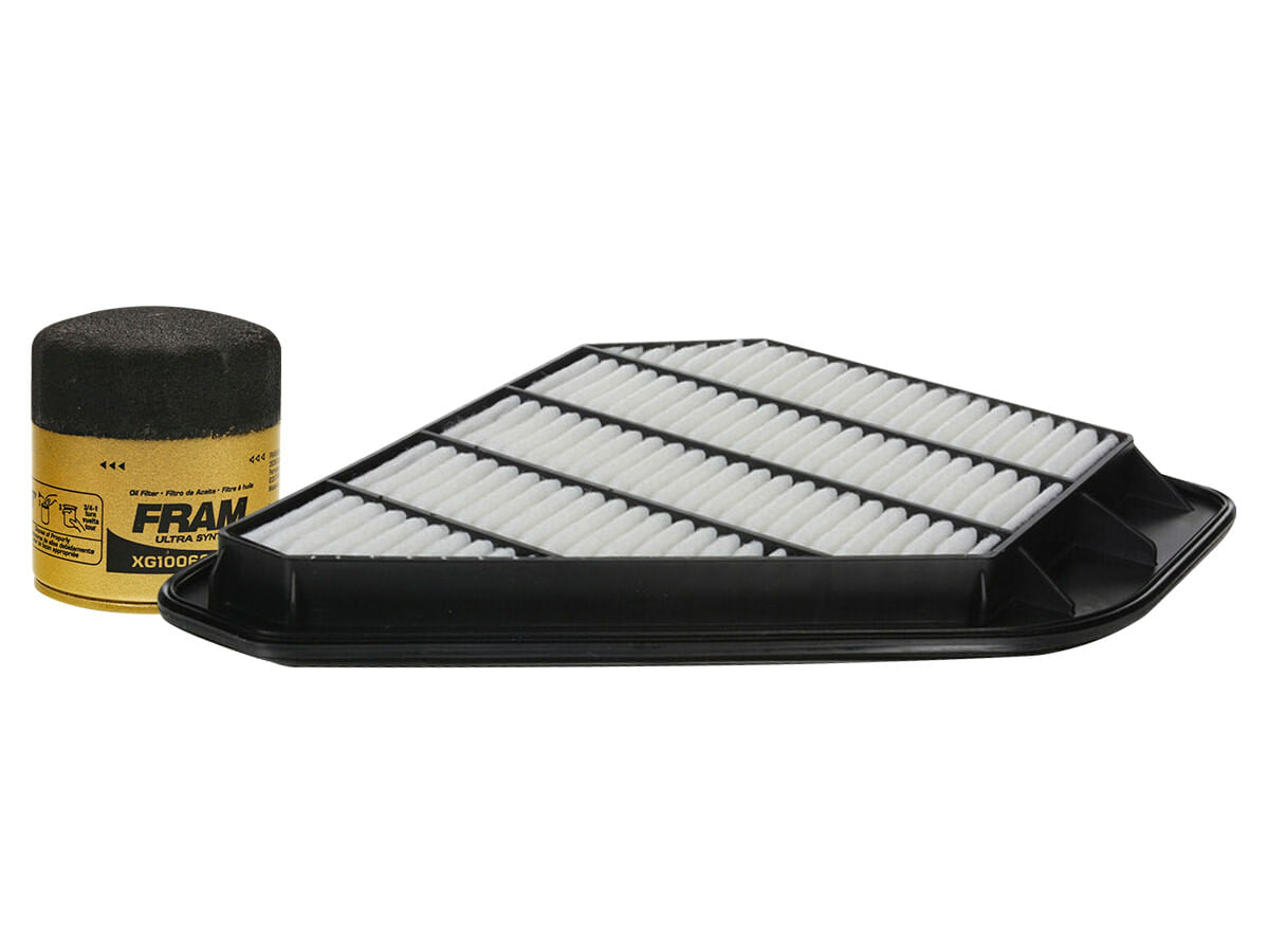 Kit De Filtro De Aire Y Filtro De Aceite Sintético (2 Piezas)